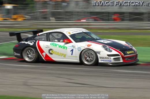 2007-06-24 Monza 217 FIA GT3 European Championship - Porsche 997 GT3 Cup